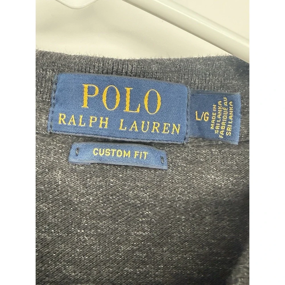 Polo Ralph Lauren Black Short Sleeve Polo Large